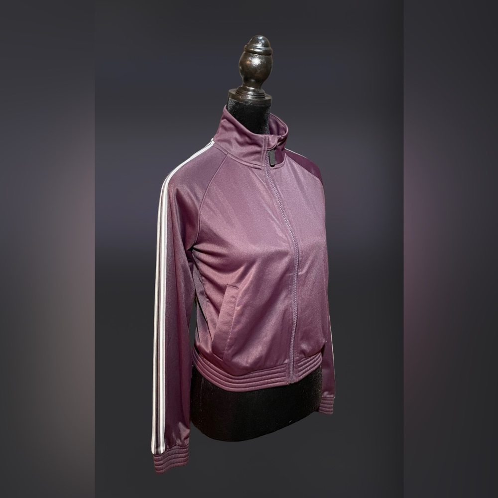 Mondetta: Plum Purple Bomber Jacket - Picture 16 of 16